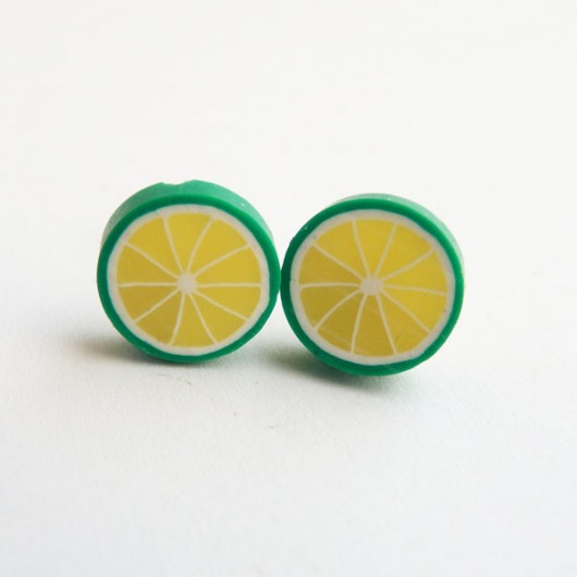 Owoce sztyfty srebro Lemon Lovely