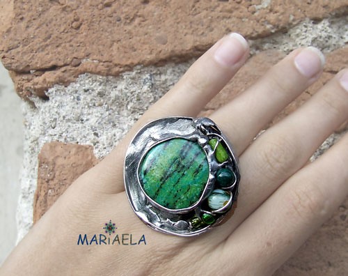 CHRYZOKOLA ZDOBNA MARIAELA