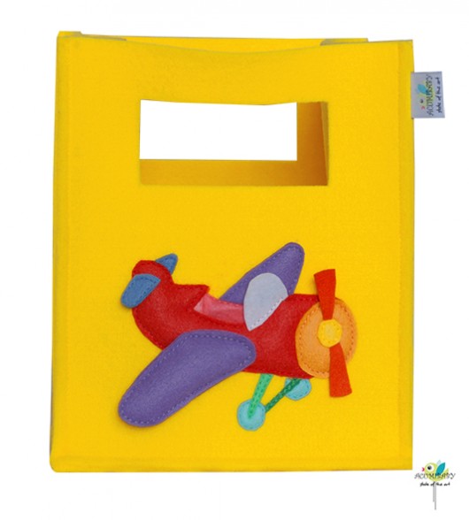 ACUMI-BOX z czerwonym samolotem  ACUMIBABY