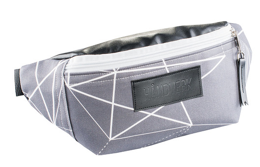 Nerka z serii GEOMETRY.Gray & white Handverk