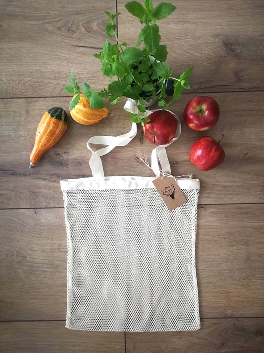 torby na zakupy Torba siatka bawełniana Zero Waste