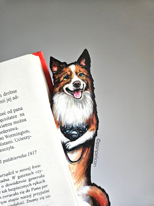 zakładki do książek Zakładka do książki Owczarek Australijski Buki*