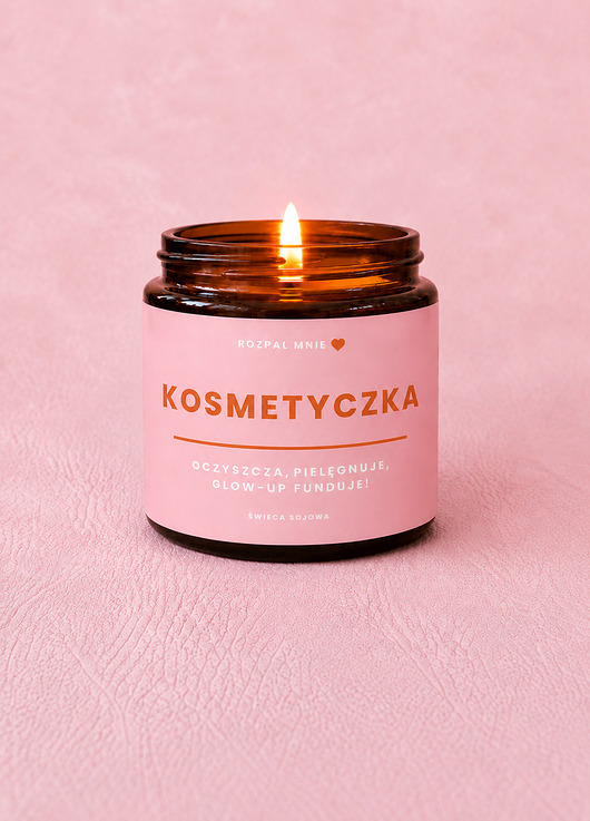 świece zapachowe Świeczka sojowa Kosmetyczka