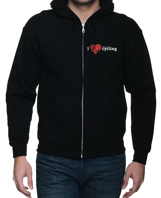 Bluza z kapturem. I love cycling studioixi