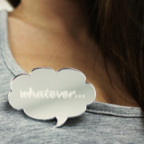 Broszka Whatever by Daffne LOVINA PRINTS