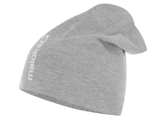 czapki damskie Czapka bawełniana beanie lekka na trening sezon wiosna jesień szara