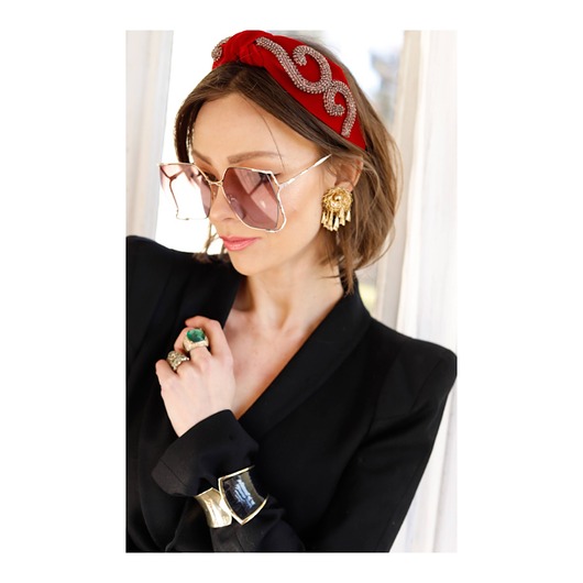 opaski do włosów Opaska z aplikacją