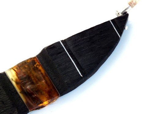 Wood&Amber Naszyjnik Etniczny Maszyneria