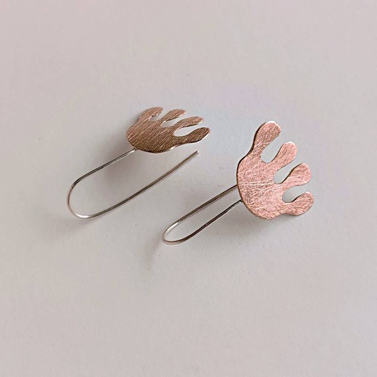 kolczyki - inne Kolczyki srebrne KWIAT