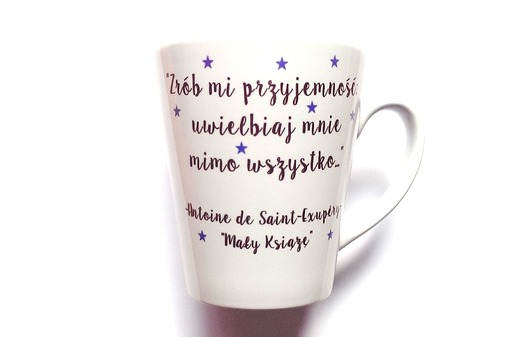 Kubek Latte "Mały Książę" Uwielbiaj mnie FarrowDesign