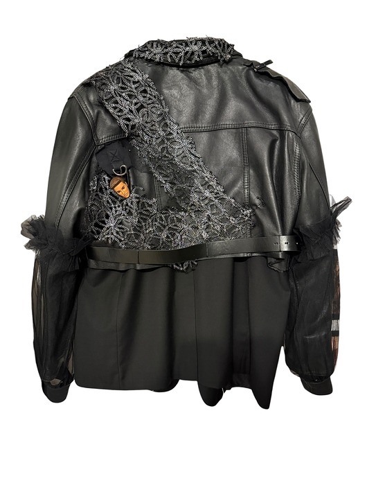 kurtki damskie Black Swan Leather Jacket One of One Genuine Leather XS-M
