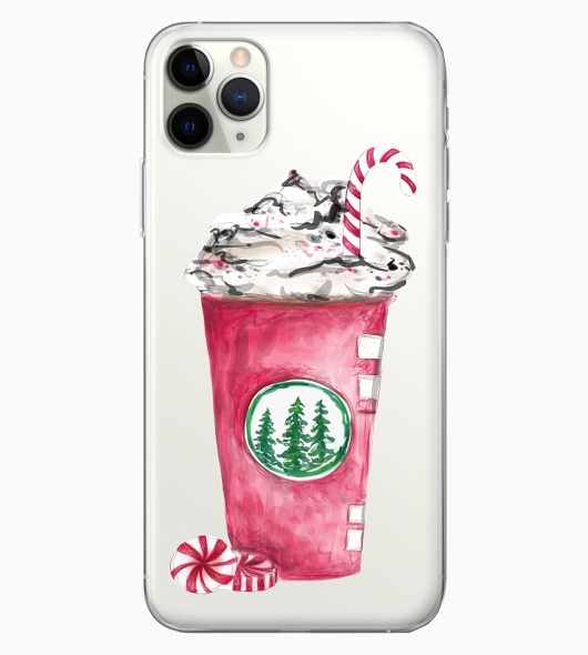 iPhone  CLEAR etui case guma  - SW329 Caseline  etui na telefon