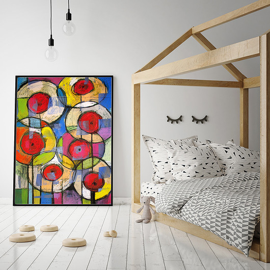 Lipiec - plakat 50x70 cm Katarzyna Radzka