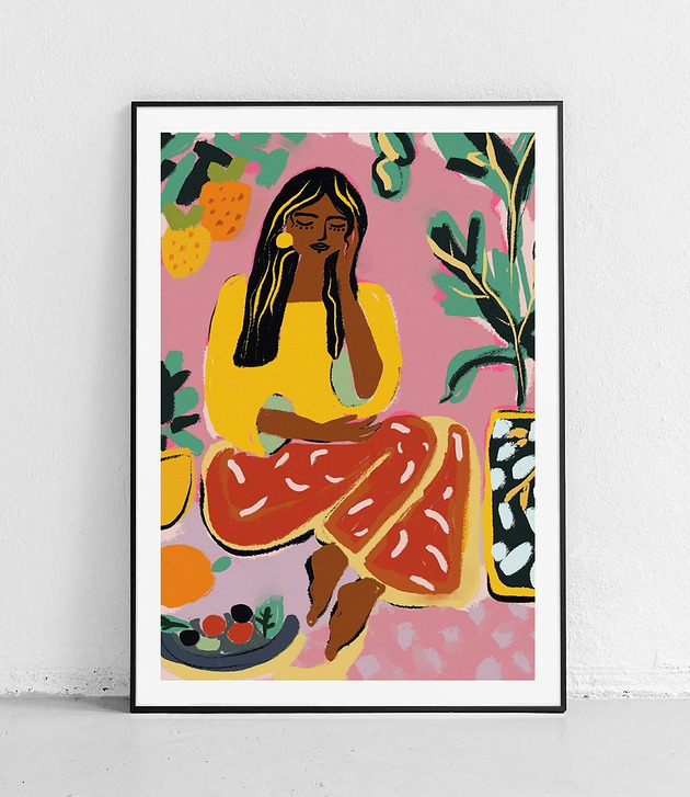 plakaty Plakat Owocowa Melancholia w Ogrodzie