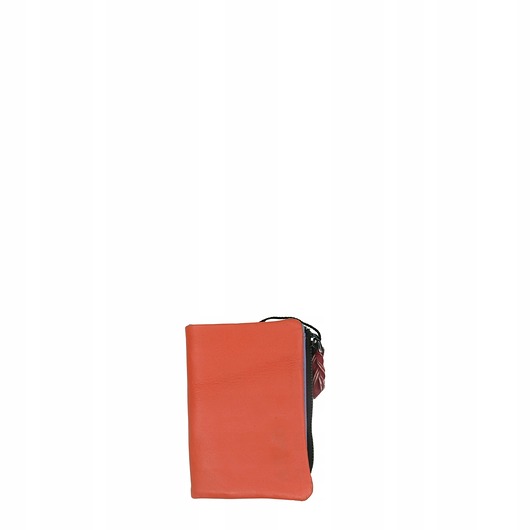 portfele damskie Portfel damski mały skórzany na prezent miejsce na banknoty monety OLIVKA