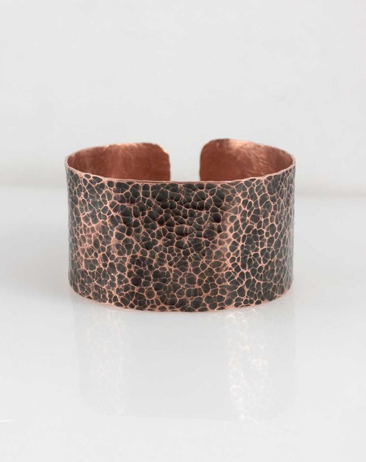 biżuteria męska Lawa - miedziana bransoletka - różne rozmiary