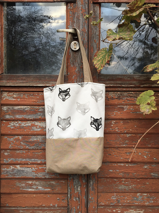 Torba w Liski brązowa Cotton Badger
