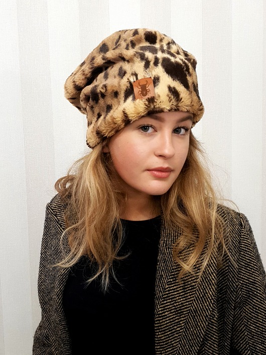 czapki damskie CZAPKA CHAPOOSIE WildBrown Fur