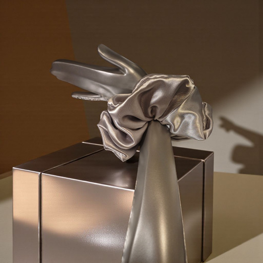 gumki do włosów Scrunchie X XL .Satynowa gumka