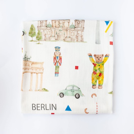 kocyki, kołderki, pościel dla dzieci Otulacz Bambusowy Berlin