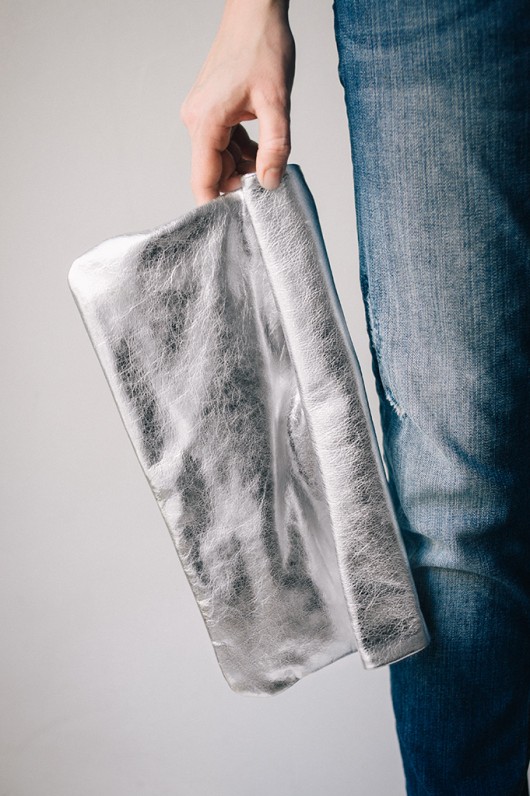 Kopertowka oversized Roll Srebrna patkas