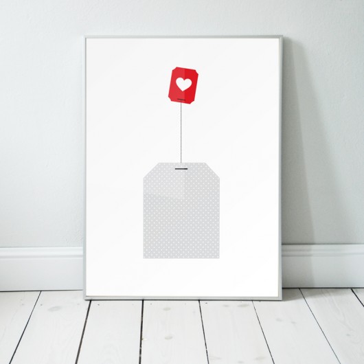 Love III | plakat B2  milostudio