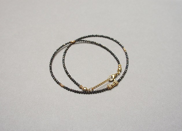 chokery Spinel brązowy vol. 2 /choker/ 3.11.25 - Szlachetna kolekcja