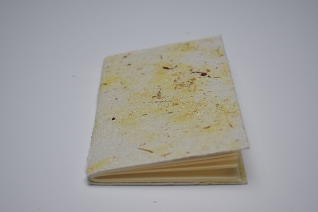 mały notes 5 - papier czerpany Czerpane