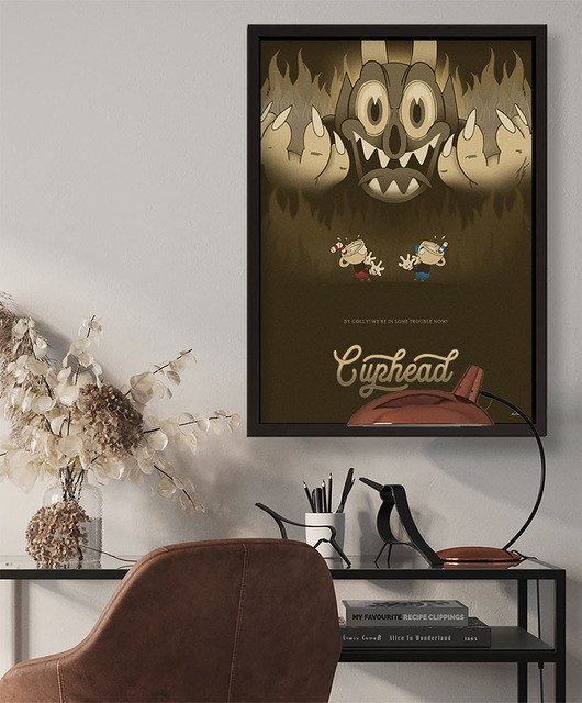 plakaty Plakat Filuś i Kubuś - Cuphead