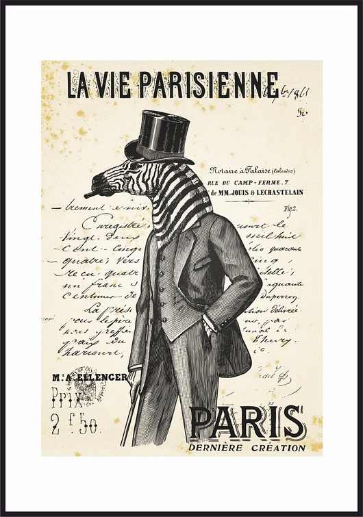 plakaty Plakat "Zebra"