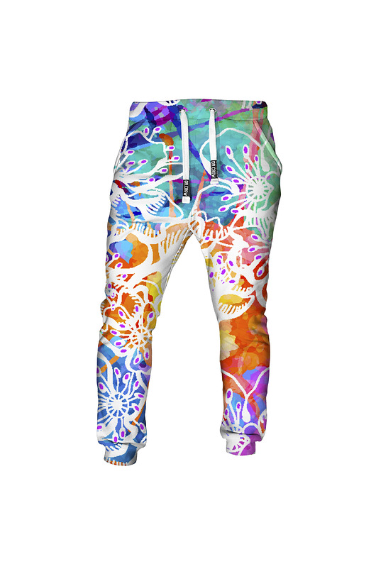 spodnie męskie Męskie Spodnie Fullprint DR.CROW Colourful Pixels