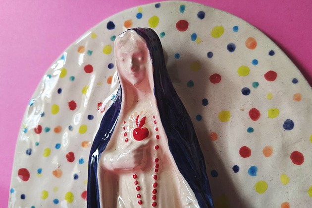 Ozdoby na ścianę Maryja - dekoracja ścienna