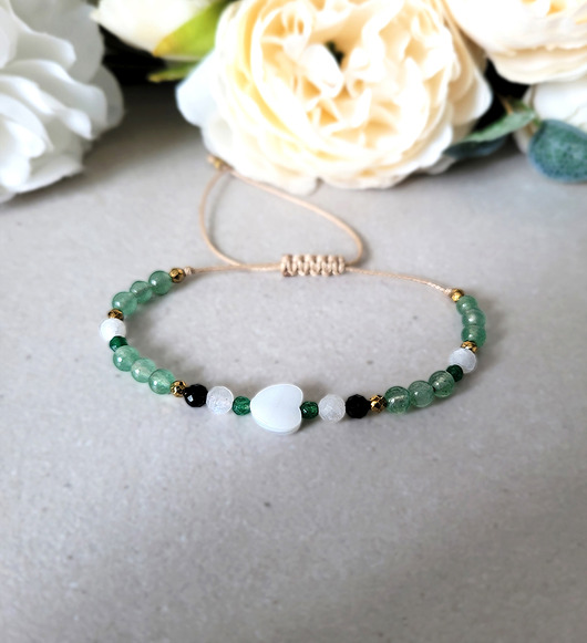 bransoletki z kamieni naturalnych RAK- Zodiakalna bransoletka