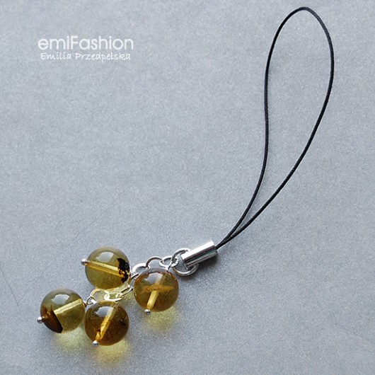 Bursztynowy brelok MAREMI Jewelry