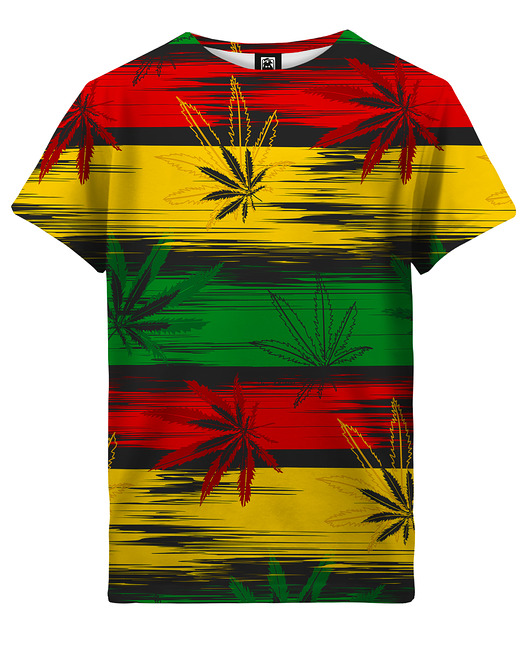 t-shirty dla chłopców T-shirt Boy DR.CROW Ganja