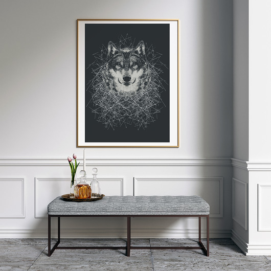 wolf call - color100x70 Tiri riri