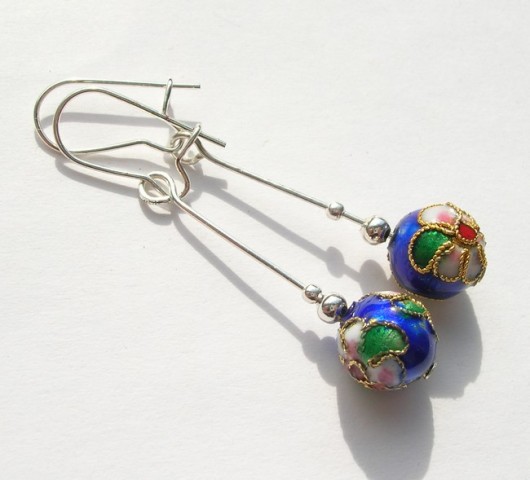 CLOISONNE - Granatowa kula agis