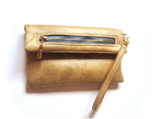 SnakeNubuk Clutch Bag sabi tatka