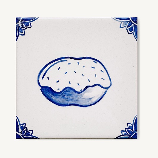 podkładki do kuchni Pączek na kafelku