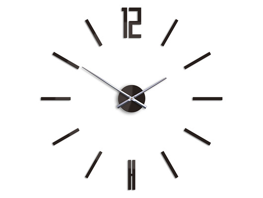 Zegar ścienny Carlo Wenge75 cm ModernClock