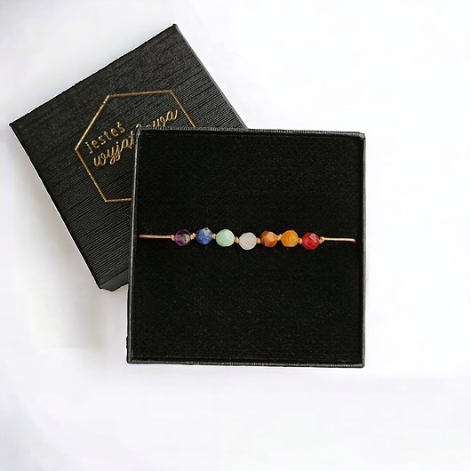 bransoletki z kamieni naturalnych PREMIUM: chakra bracelet : wszystkie czakry