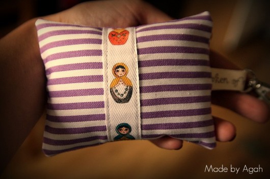 Brelok z matrioszkami made by agah