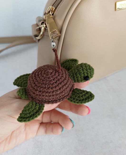 breloki Brelok żółwik, Brelok dla dziecka, Brelok na prezent