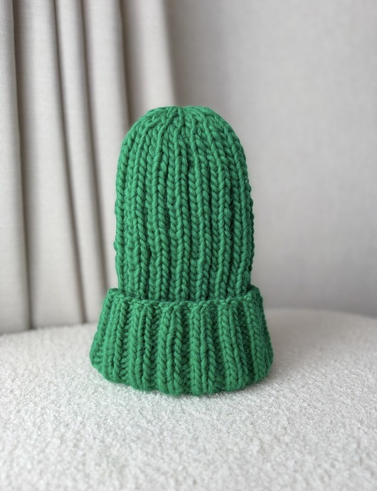 czapki damskie Zielona owca