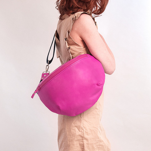 duża  nerka pink róż byKate