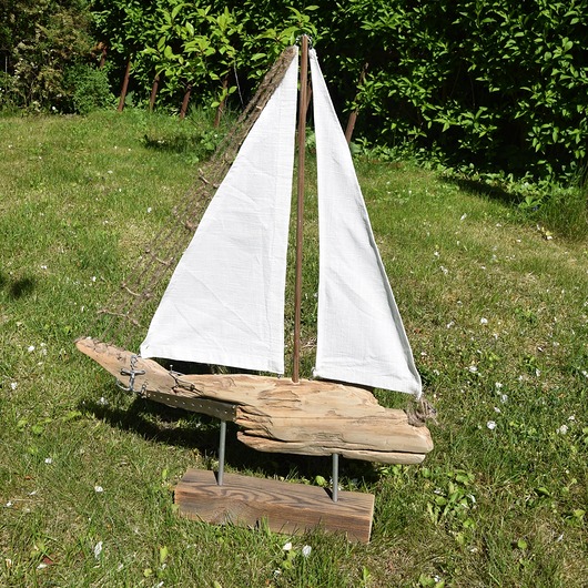 dodatki - różne Żaglowiec, statek ze starego drewna /8/ rękodzieło, handmade