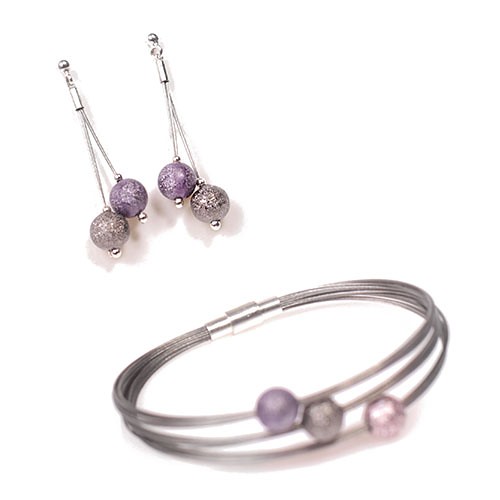 Kolczyki Violet Mitsu