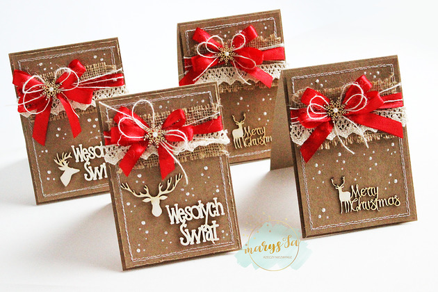 MERRY CHRISTMAS - kartki świateczne >ANG marysJa