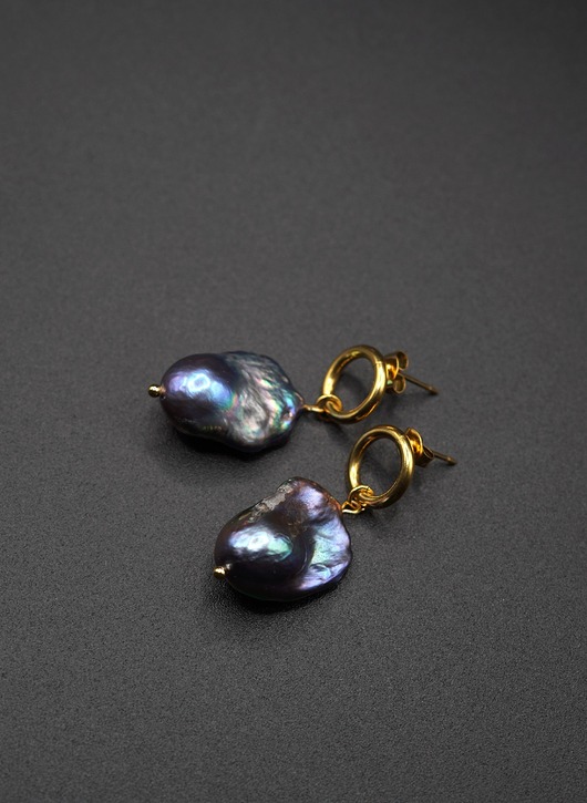 kolczyki z kamieniami Kolczyki Baroque Elegance