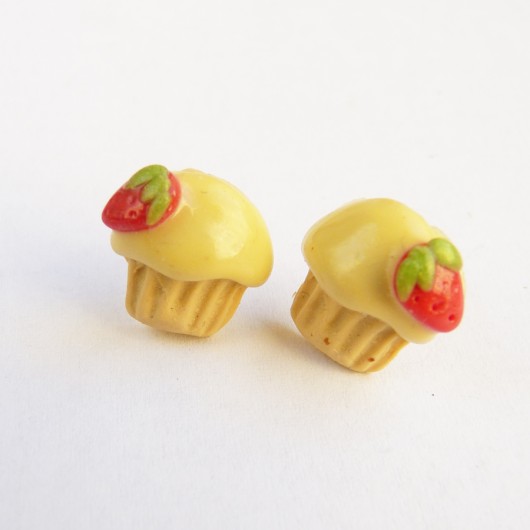 Babeczki sztyfty srebro Lemon Lovely